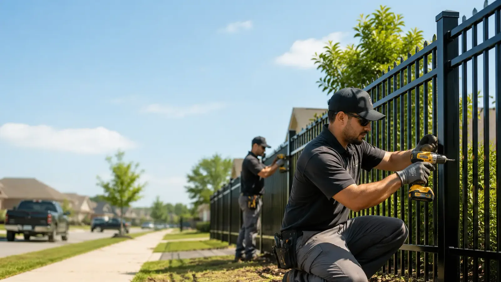 Metal Fence Installation in Wharncliffe, WV